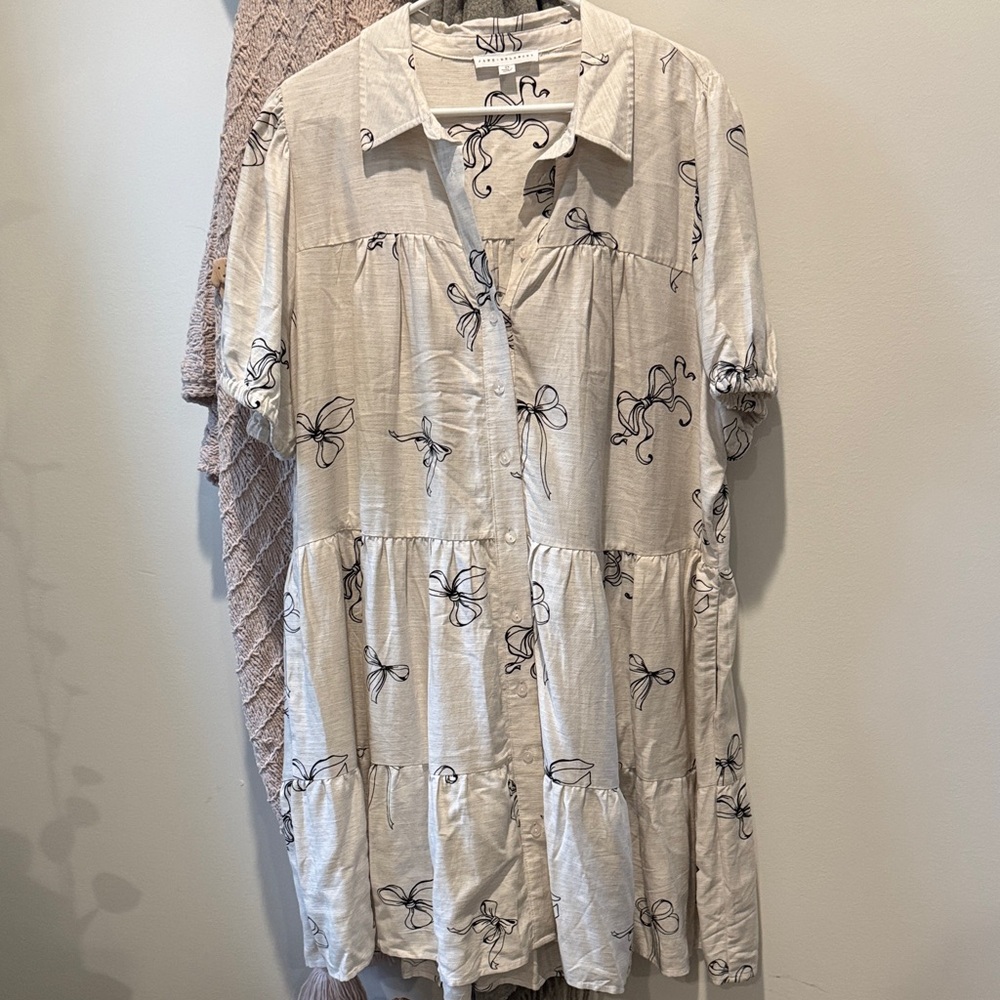 Floral Button-Down Dress
